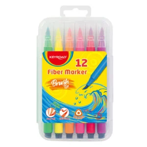 KEYROAD FIBER MARKER BRUSH TIP X12P KR972523