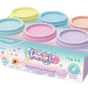 KEYROAD PLAY DOUGH  PASTEL SET 6CLRS MINI KR9