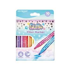 KEYROAD FIBER MARKER GLITTERS X12CLR KR972742