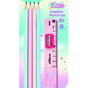 KEYROAD STATIONERY SET PENCIL HB X7 KR972781