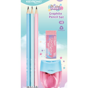 KEYROAD STATIONERY SET PENCIL HB X5 KR972782