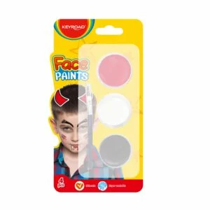 KEYROAD FACE PAINT X3CLR WITH BRUSH KR972892