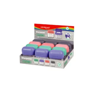 KEYROAD SHARPENER 2 HOLE X12 METALIC KR972931