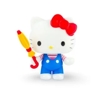 Hello Kitty Collectible Figure with Umbrella
