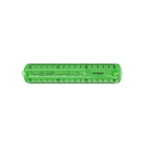 Keyroad Plastic Ruler 15cm – Blue,Green,Red