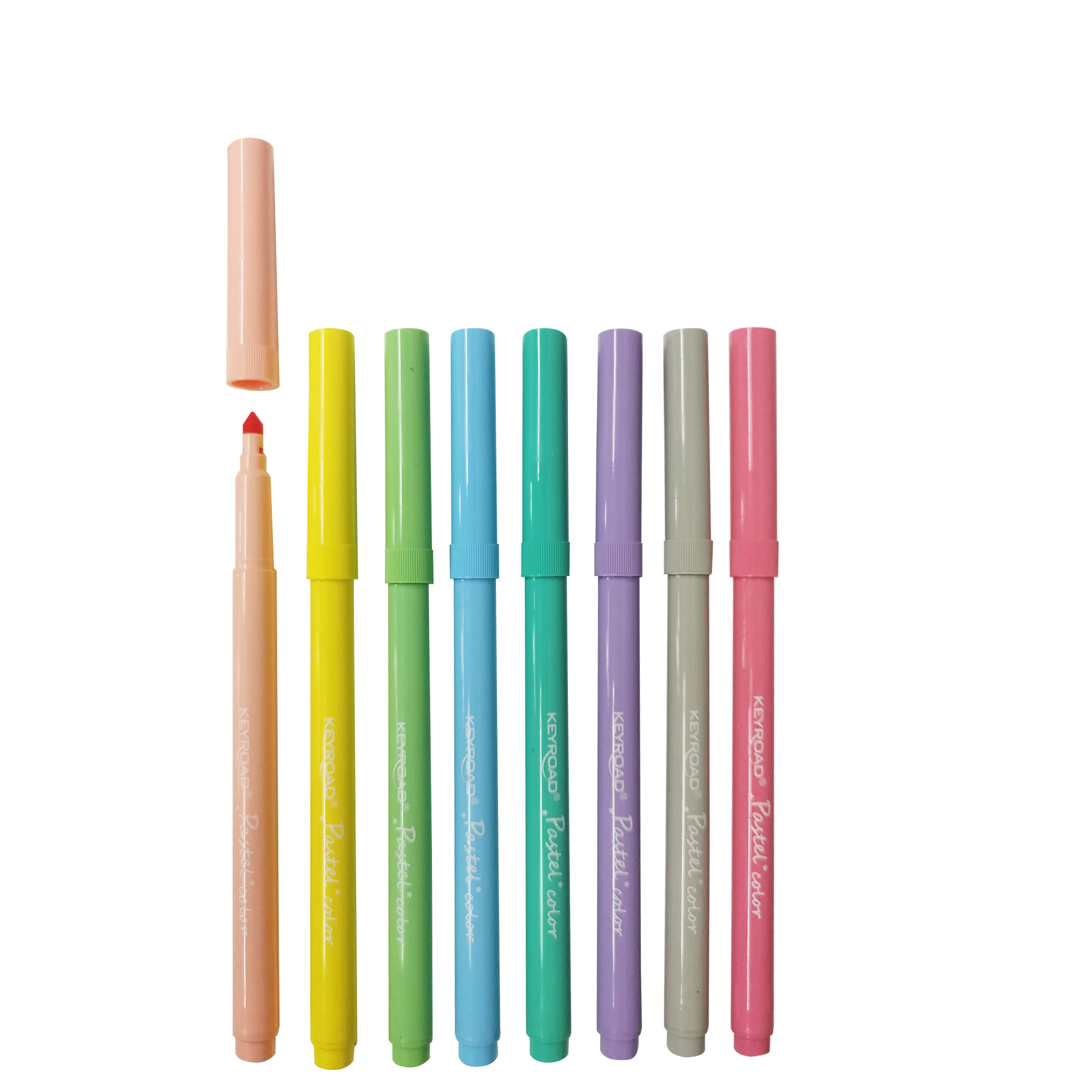 Keyroad Fiber Marker Pastel Clr Kr972034 - Image 2