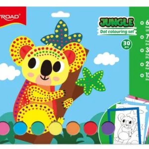 Keyroad Jungle Dot Colouring Set - 30 Pcs