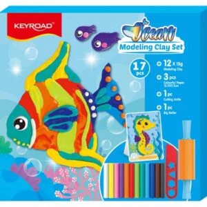Keyroad Ocean Modeling Clay Set - 17 Pcs