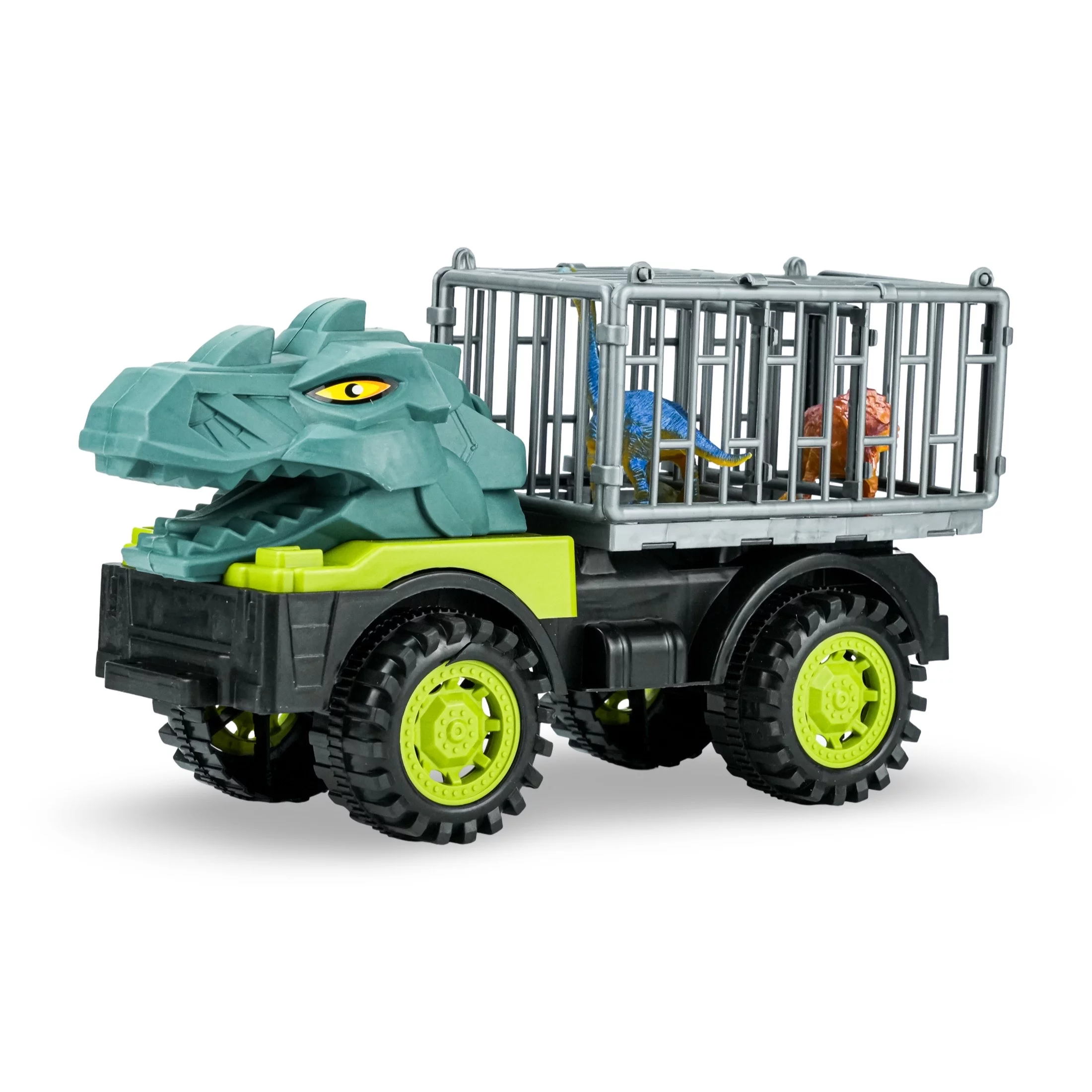 Dinosaur Transport Truck With Cage - Image 2
