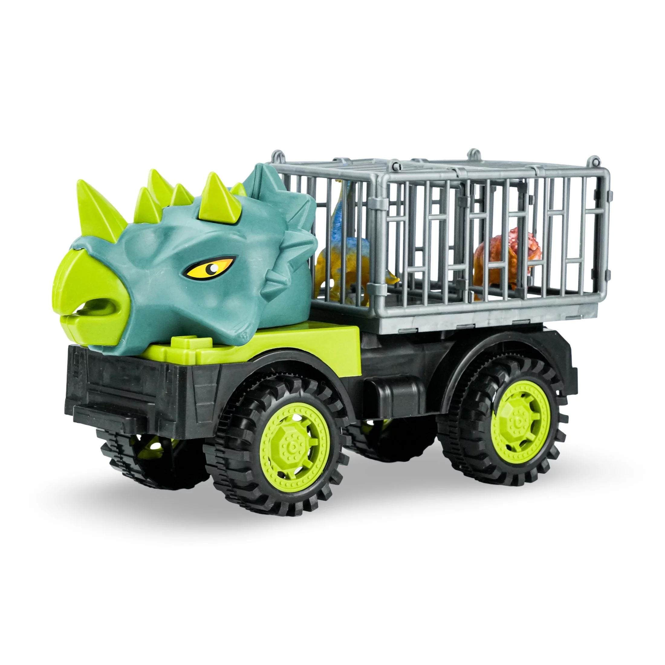 Dinosaur Transport Truck With Cage