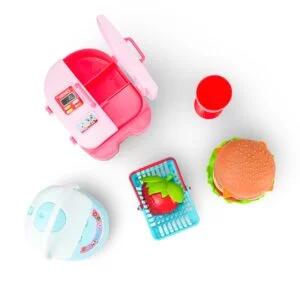 Mini Kitchen Playset – Burger & Drink Set
