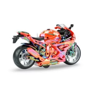 Metallic Racing Motorbike Toy – Assorted Colors