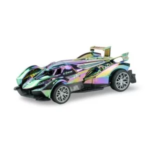 Metallic Sports Car Toy – Pull-Back Racer