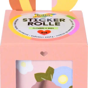 Folia Sticker roll FLOWERS & BEES, 4m