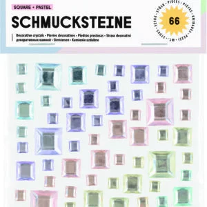 Folia Decorative Stones SQUARE PASTEL