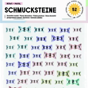 Folia Decorative Stones BOWS PASTEL
