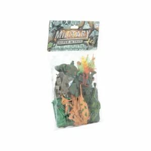 Military Battle Play Set – Army Figures and Vehicles
