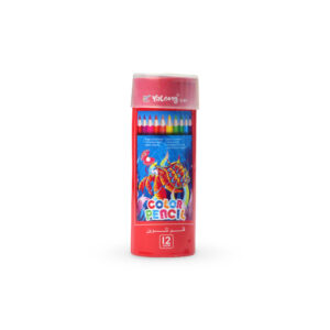 Yalong Color Pencils Set of 12 - Red Tube