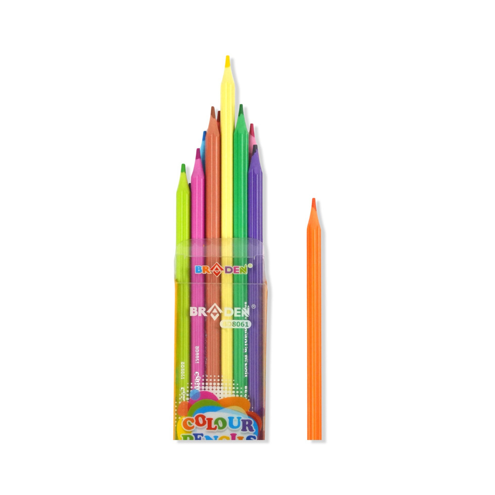 Braden Color Pencils Set Of 12 - Classic Colors