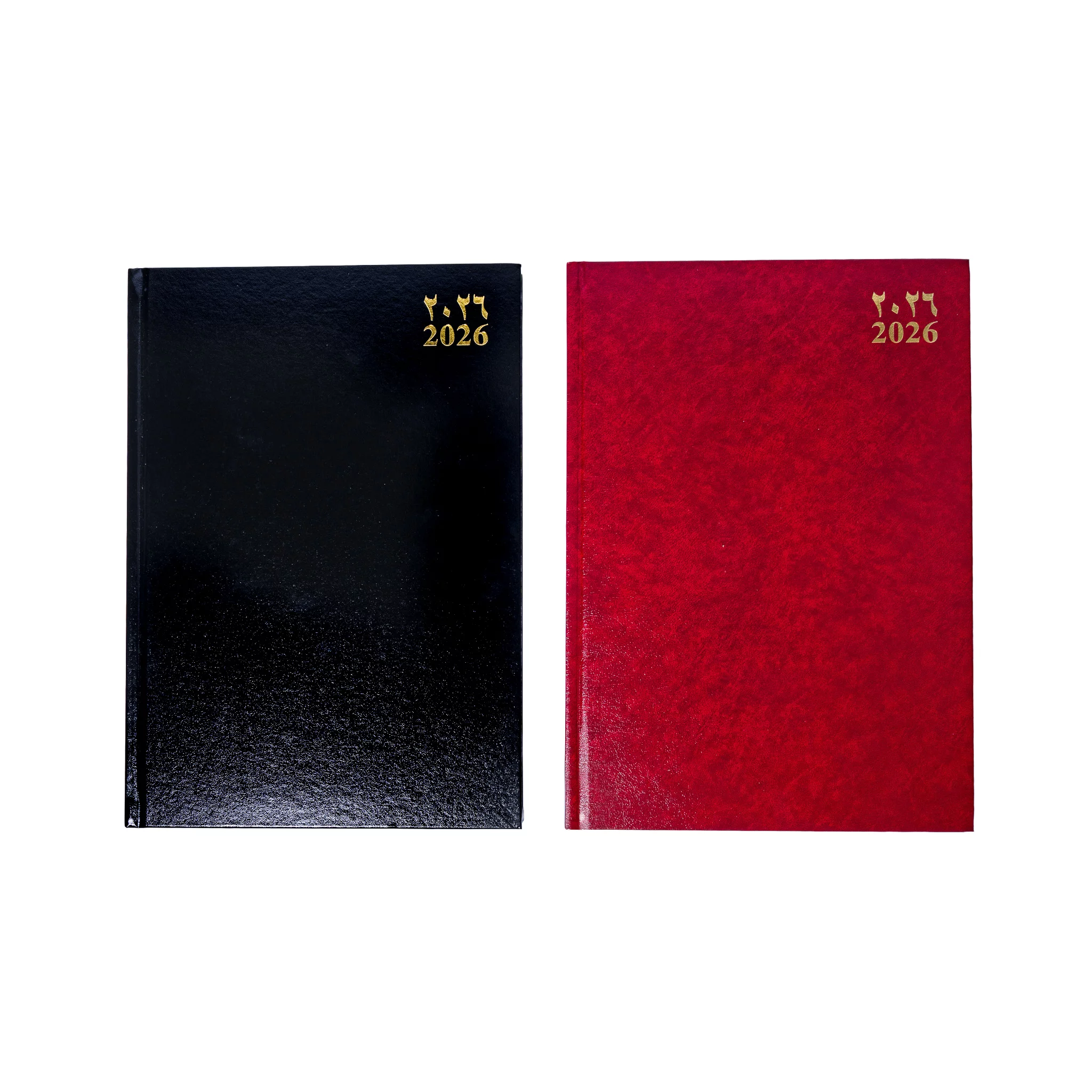 2026 Daily Planner – Hard Cover – A4 – Black / Red