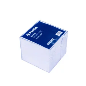PANDA Memo Cube Pad 9x9 CM White, Assorted Colors - White