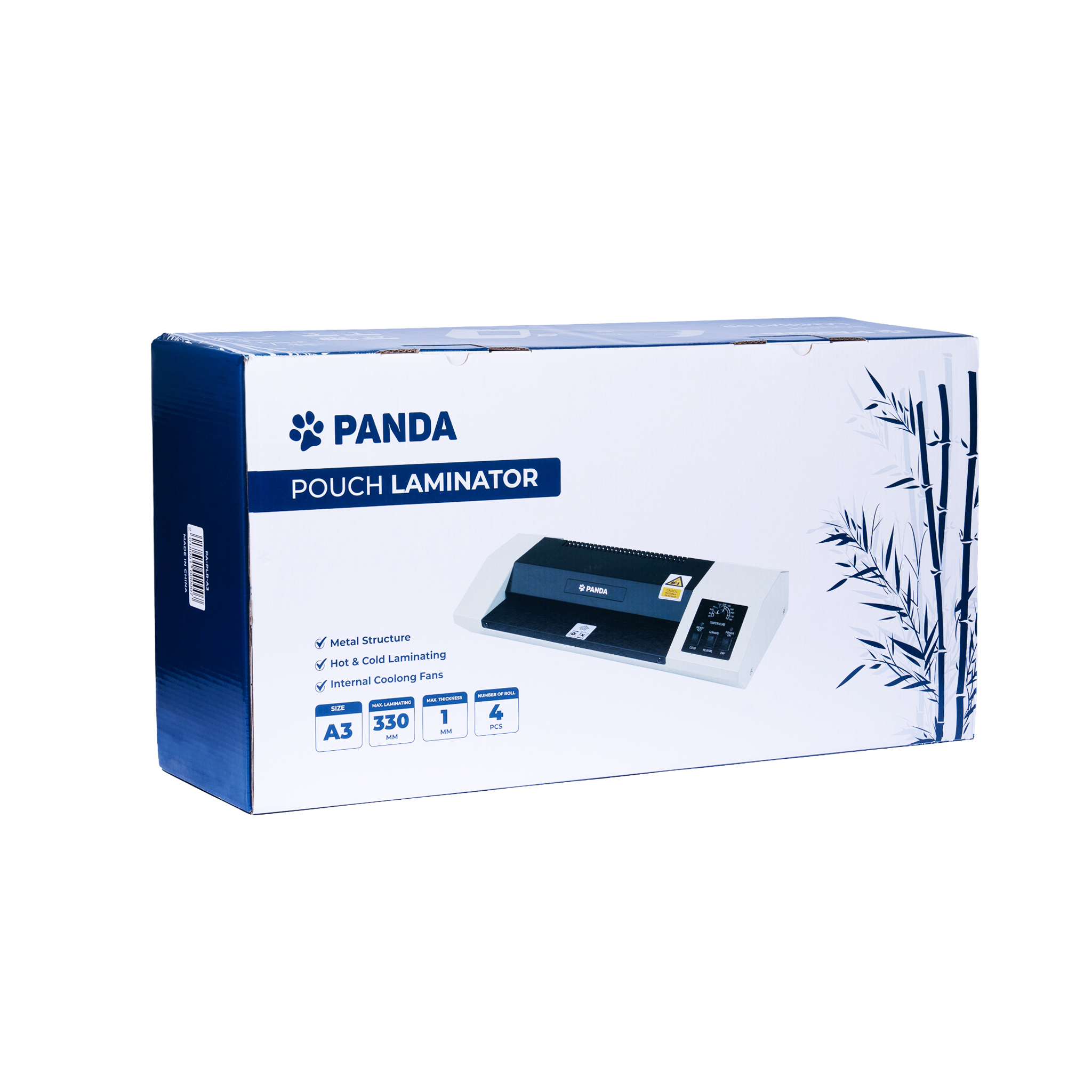 Panda Laminator | Laminating Machines Size 6 Rollers A3